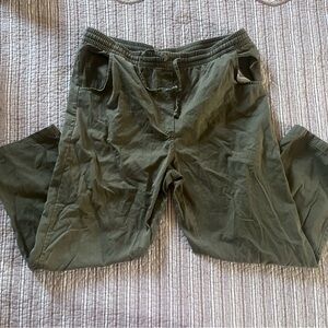 Relativity Olive Drawstring Joggers
